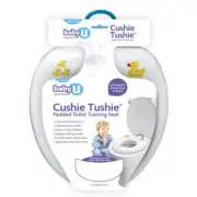 BabyU Cushie Tushie Padded Toddler/Kids Toilet/Potty Training Seat w/Handle