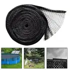 Foldable Pool Cover Net with Fine Mesh Design for Effective Leaf Guarding