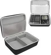 [Jiawu] Hard Case for Selphy CP1500/CP1300/CP1200 Wireless Color Photo Printer, Portable, Shockproof EVA Storage Case with Zipper, Hand Strap, for Photo Paper, Ink, Accessories