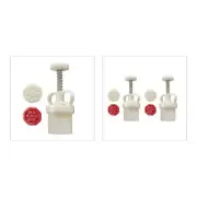 Flower Shaped Mung Bean Cake Molds Hand Pressed Tool for Making Mooncake
