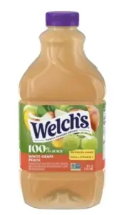 Welch's 100% Juice, White Grape Peach, 64 oz, SAME DAY SHIPPING!