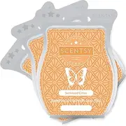 [Scentsy] Sunkissed Citrus Wickless Candle Tart Warmer Wax 3.2 Oz Bar 3-pack (3)