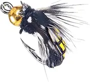 Catfish Hooks - Simulation Fly Lures with Hook - Fish Bait for Casting Floating Shallow Stream Creek Pier Tenkara Wet River Trolling Dry Lake