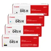 Canon 1246C001 045H OEM HY Toner Value Pack, 2800 pages, B/C/M/Y