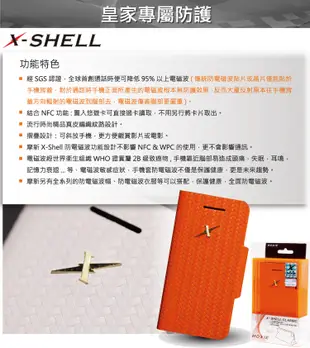 【愛瘋潮】Moxie X-Shell iPhone SE / 5 / 5S防電磁波真皮掀蓋套 手機殼 (9.1折)