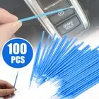 Car Touch Up Paint Micro Brush Brushes Small Tips Applicator Blue Accessories