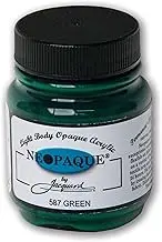 Jacquard Neopaque Acrylic Fabric Paint, Green, 70mL