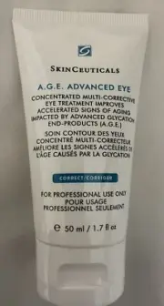 SkinCeuticals A.G.E. AGE ADVANCED Eye Cream Professional Size 1.7 Ounces