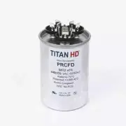 TITAN HD PRCFD253A 25+3 MFD 440/370-Volt Round Run Capacitor