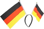 VANZACK Elevate Your Style Germany Flag Headband Versatile Accessory for Football Fans Party Favors