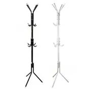 12 Hook Cloth Hanger Stand Hat Clothes Rack Metal Tree Style Storage