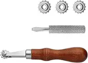 Leather Stitching Spacer | Marker Spacer Wheel Leather Craft Sewing Stitching System | Multifunctional Ergonomic Leathercraft Spacing Tool for Beginners, Professionals