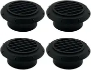 NFGEGPKPHA 1/2/4/6X 75mm/2.95inch Warm Air Conditioner Vent Outlet Rotatable Round Fit for Car Truck Van Bus RV Camper Diesel Parking Heater(4X)