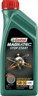 3 Pcs Castrol Magnatec Stop&Start 5W-30 A3/B4 1L Bundle