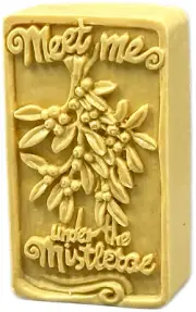 MISTLETOE SILICONE MOLD for soap making and other crafts FLOWER