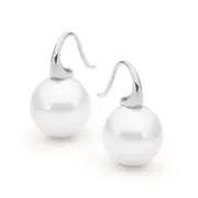 Ikecho Edison Round Short Plain Hook Earrings