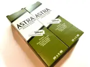200 Astra Superior Platinum Double Edge Shaving Safety Razor Blades Russia Stock