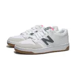 NEW BALANCE 休閒鞋 NB 480 白藍 焦糖底 拼接 麂皮 復古鞋 女 BB480LFD