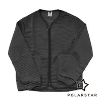 在飛比找蝦皮商城優惠-【PolarStar】中性無領壓紋保暖外套『黑灰』P2291