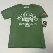 Roots of Fight Irish Micky Ward Green Massachusetts Boxing Club T-Shirt Mens XL