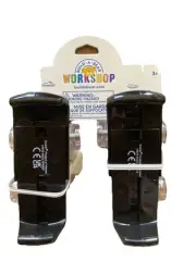 Three Sets BUILD-A-BEAR WORKSHOP BLACK ROLLER SKATES.