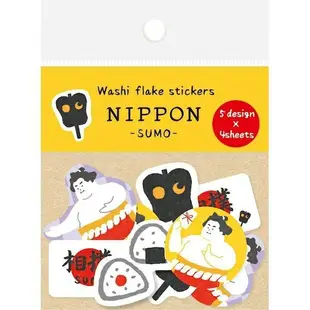 日本 Wa-Life Nippon 系列 單張貼紙包/ 相撲 eslite誠品
