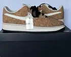 Nike iD 2014 Air Force 1 Cork 669709-993 Men’s Size 12