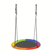 Rainbow Canopy Hammock Outdoor Swing