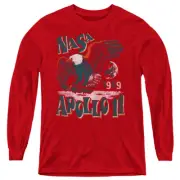 NASA Kids Long Sleeve Shirt Apollo 11 Eagle Red Tee