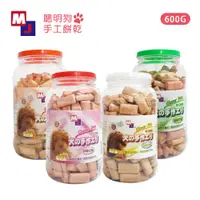 在飛比找PChome24h購物優惠-MJ 萌洲 手工消臭餅乾 600G (大) 寵物餅乾 消臭餅