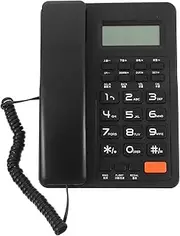 Corded Landline Telephone, Corded Phone with Digital Answering System Phone Telephone Landline Telephone for Home Business Desk Phone