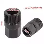 Useful Car Pulley Removal Tool Teeth Spline Clutch V-belt Pulley Parts Tool.Kit