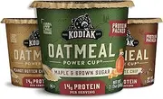 Kodiak Cakes Instant Oatmeal Cup Variety Pack: Peanut Butter Chocolate Chip, Maple & Brown Sugar, & Chocolate Chip