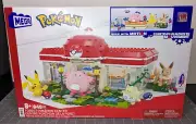 Mega Construx - FOREST POKÉMON CENTER - 648pc Chansey Pikachu - NEW/SEALED