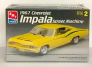 AMT 8208 1/25 Scale 1967 Chevrolet Impala Street Machine Plastic Model Kit