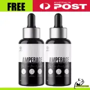 2 x ATP Science AMPERAGE Pre Workout Oil Stim Free Energy Focus 75ml *FREE POST*