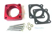 Red Anodized Throttle Body Spacer for 02-06 Nissan SENTRA SE-R SPEC V 2.5L SER
