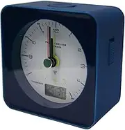Paradec Pregio! Radio Wave Alarm Clock, Navy PRM-100NBL