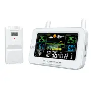 Home Weather Station Thermometer Hygrometer Color display Clock Calendar Time