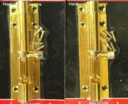 7pcs 4” Padbolt Pad bolt Slide Door Barrel Bolts Toggle Latch Golden Alloy #1300