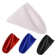 50PCS Polyester Plain Fabric Cotton Napkins For Wedding Cloth pc Table Dinner