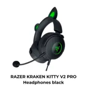 RAZER KRAKEN KITTY V2 PRO Headphones black