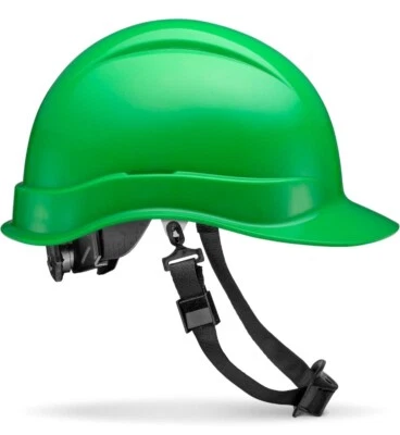 AcerPal Full Brim Green Color Vented OSHA Construction Hard Hat