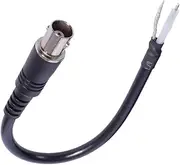 Female Pigtail Cable Coaxials Connectors Extension Cable with Bare Wire End for CCTV Camera Connection