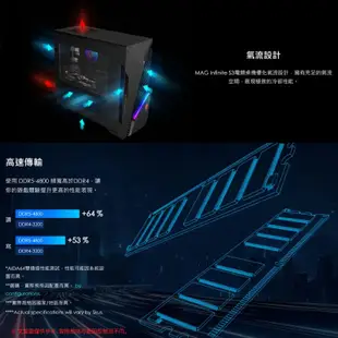 MSI 微星 MAG Infinite S3 13-845TW 電競主機 桌上型電腦 16GB 512GB MSI532