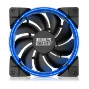 12cm 1600RPM RGB LED Light Cooling Fan 4 Pin PWM Support ASUS AURA For CPU Cooler