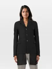 Black Comme Des Garcons Black Mesh Hem Jacket