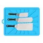 Bpa Silicone Bbq Griddle Tools Drain Heat-resistant Silicone for Bbq Griddle