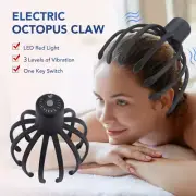 Electric Octopus Claw Scalp Massager Hands Therapeutic Head Scratcher Relief AU