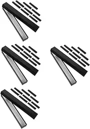 Healeved 4sets Packaging Box Shirt Boxes for Presents Coin Collection Holder Boxes for Pens Holders for Coins Holder Necklace Holder Necklace Case Paper Black 10pcs*4